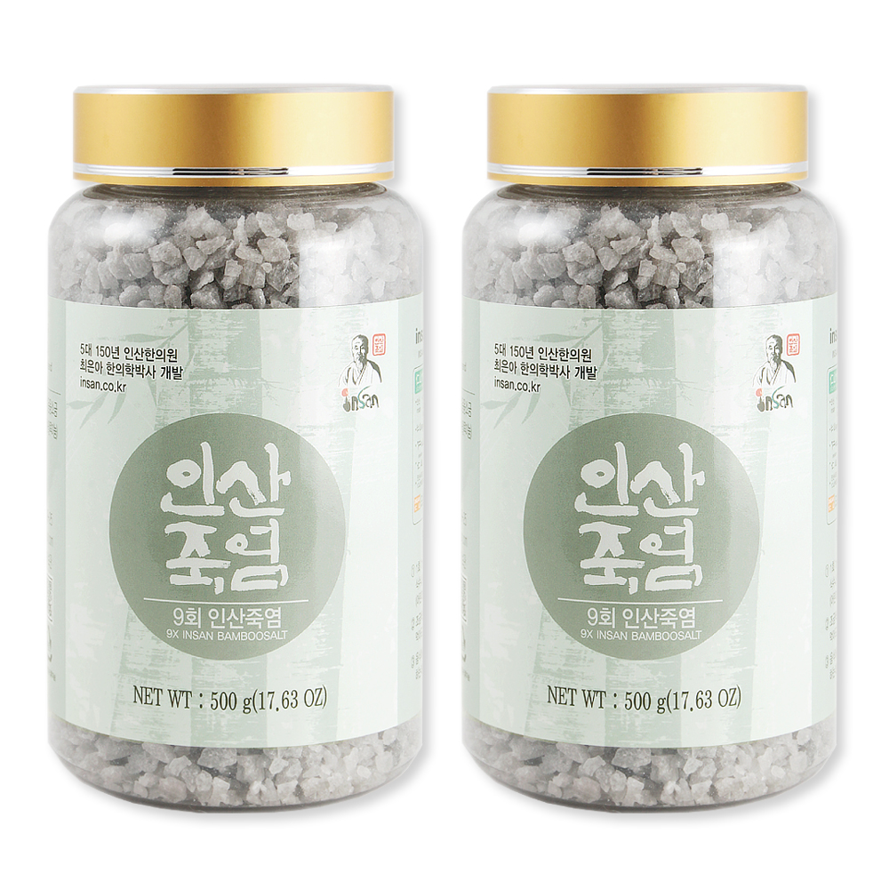 9회 인산죽염[고체 500g+500g]